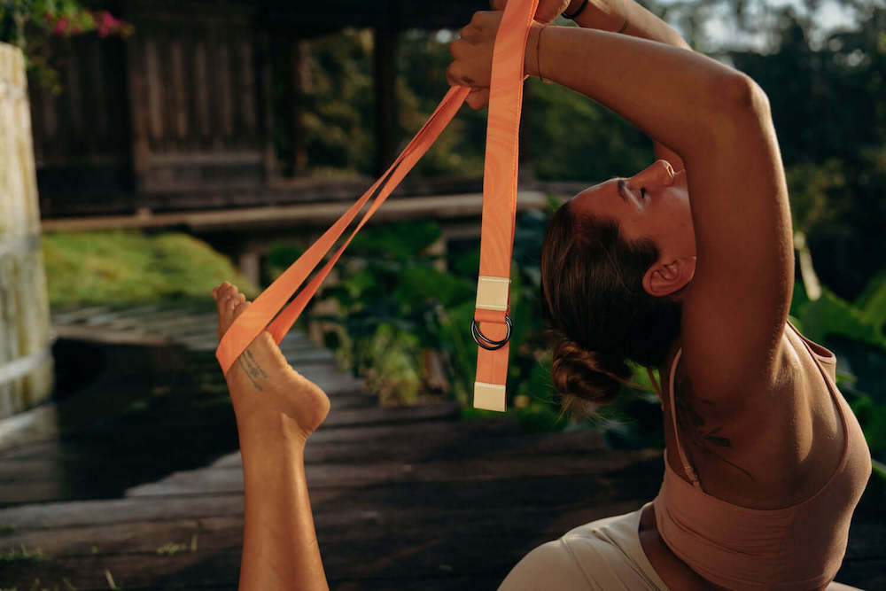 Jógový pás Yoga Design Lab – Coral