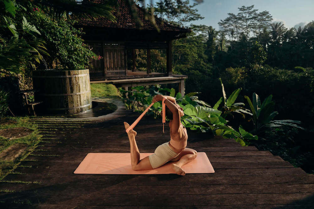 Jógový pás Yoga Design Lab – Coral