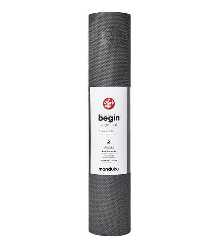Jógová podložka Manduka Begin 5 mm – Steel Grey