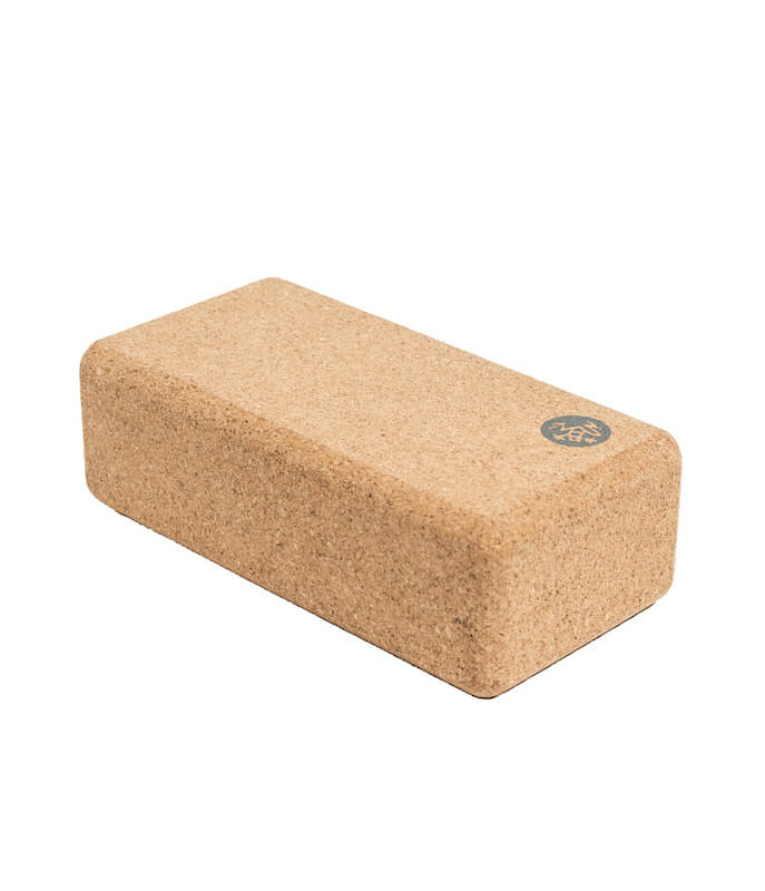 Korkový blok na jógu Manduka Lean Cork Block