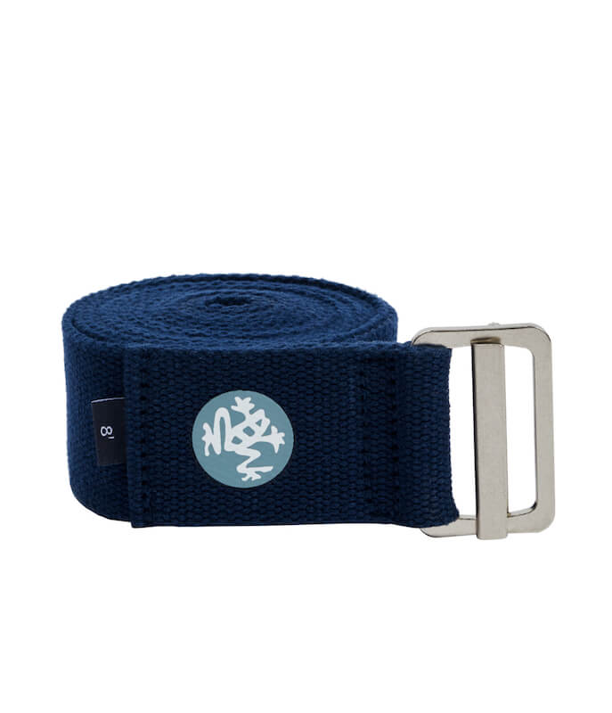 Jógový pás Manduka aligN 243 cm – Midnight