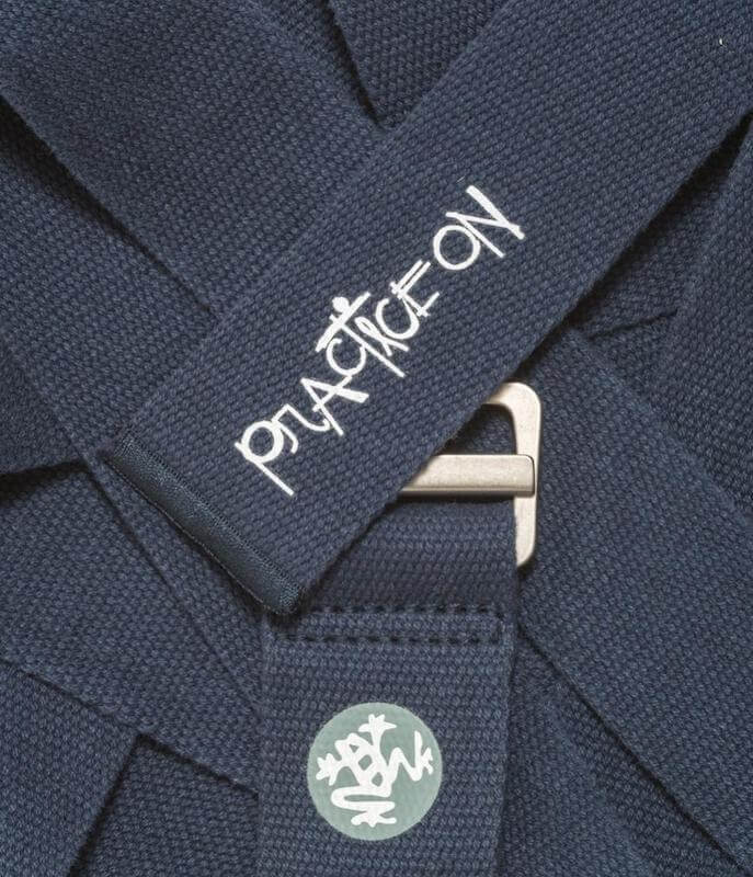 Jógový pás Manduka aligN 243 cm – Midnight