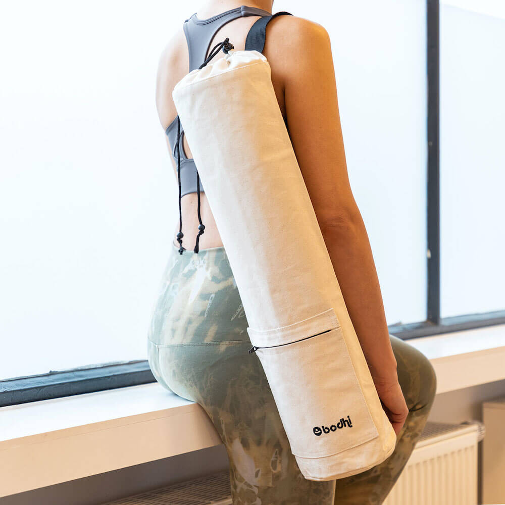Taška na jogamatku Bodhi Canvas Bag – ecru