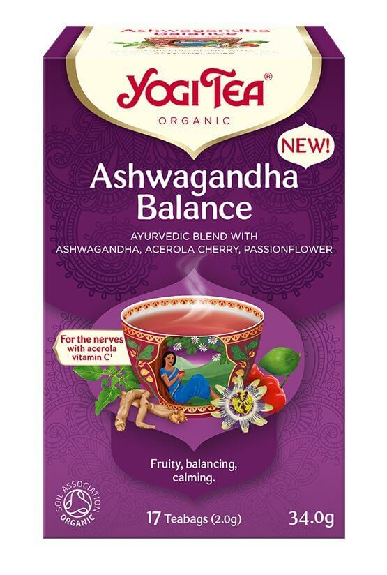 Čaj Yogi Tea Ashwagandha Balance (17x2,0 g)
