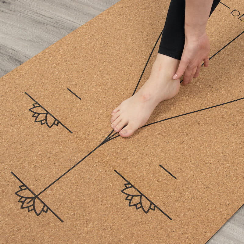 Jógová podložka Myga – Alignment 6 mm XL