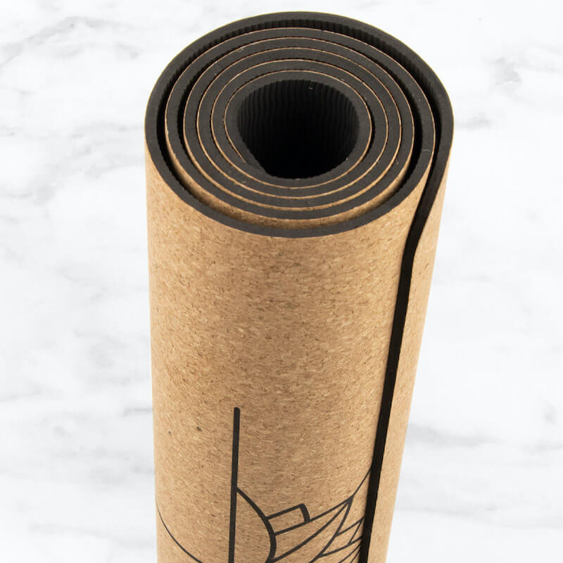 Jógová podložka Myga – Alignment 6 mm XL