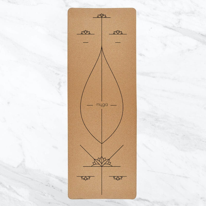 Jógová podložka Myga – Alignment 6 mm XL