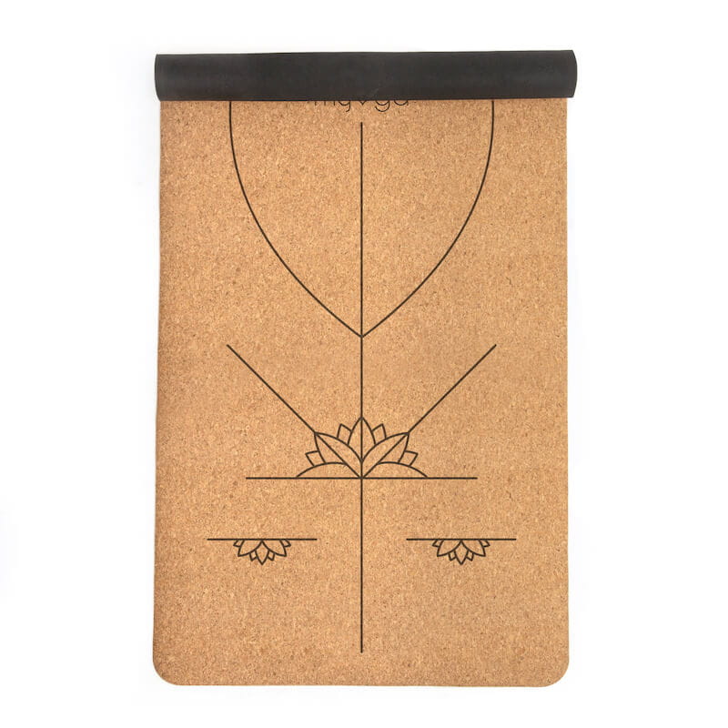 Jógová podložka Myga – Alignment 6 mm XL