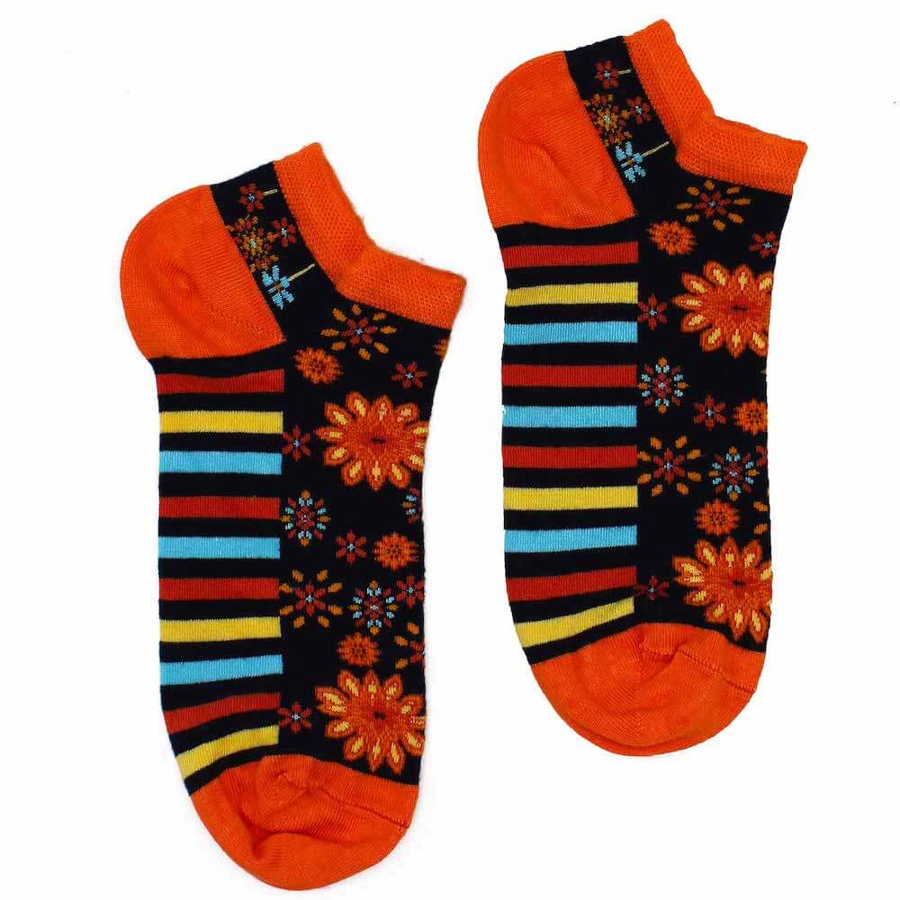 Bambusové ponožky Hop Hare – Mandala s květinami 36–40