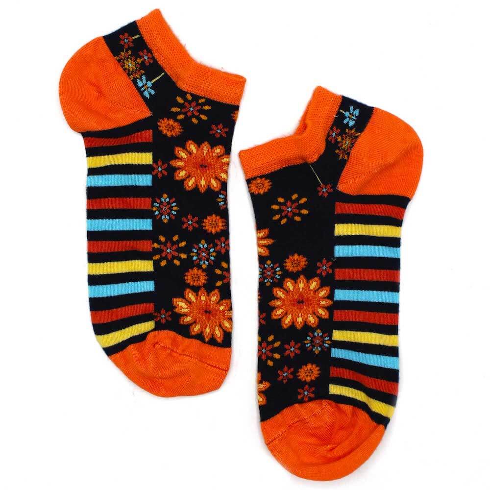 Bambusové ponožky Hop Hare – Mandala s květinami 36–40