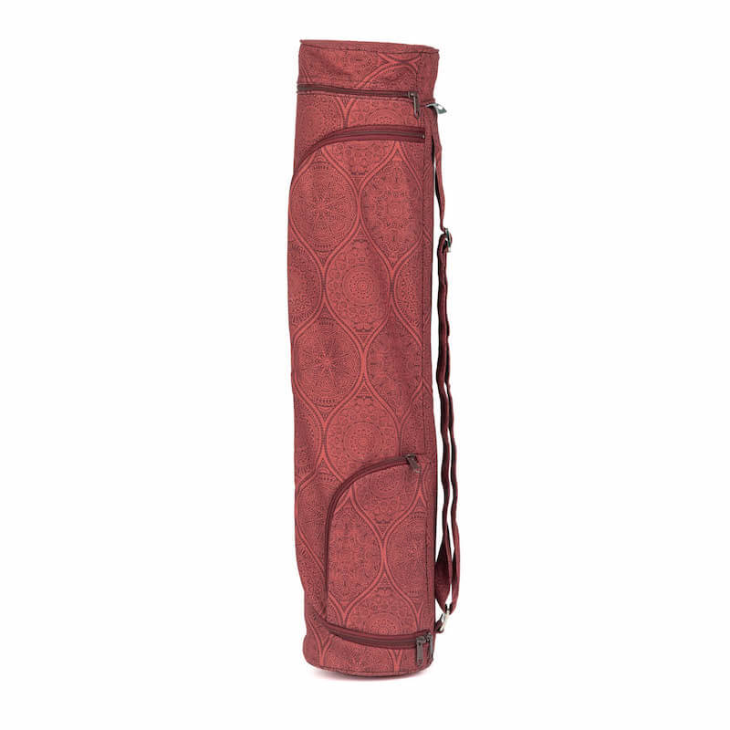 Bavlněná taška na jogamatku Bodhi Asana Bag 60 – červená