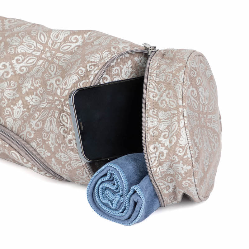 Bavlněná taška na jogamatku Bodhi Asana Bag 70 – béžová