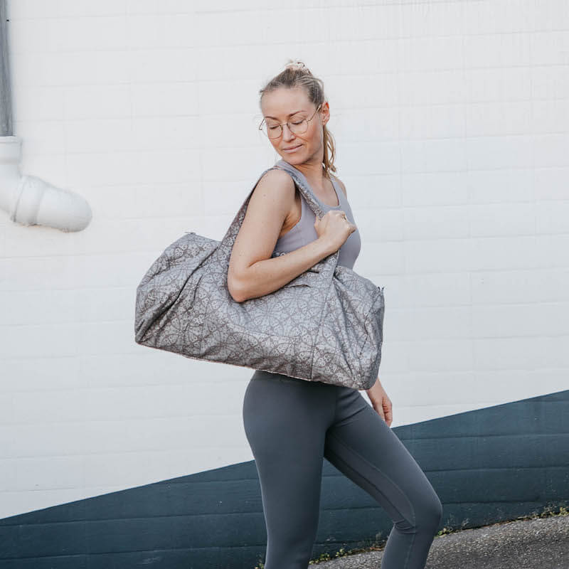 Taška na jogamatku Bodhi Maharaja Hot Yoga – béžová