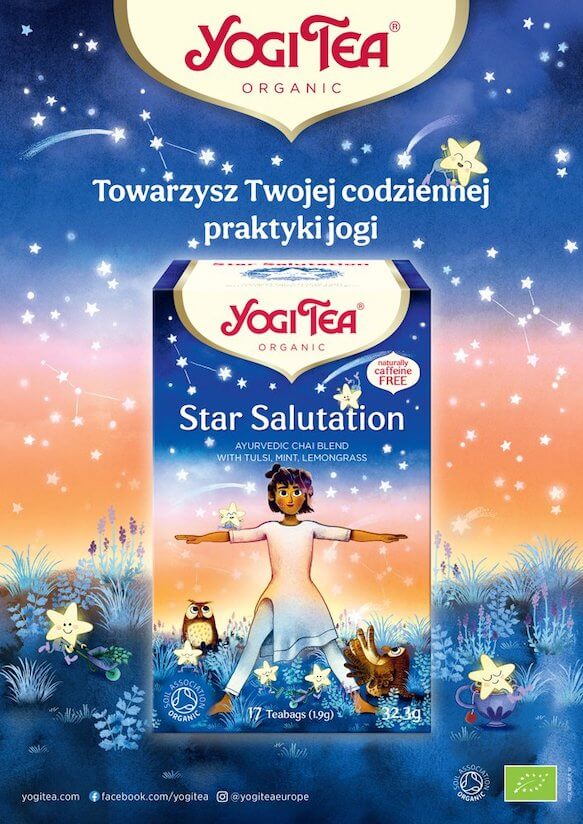 Čaj Yogi Tea Star Salutation (17 x 1,9 g)