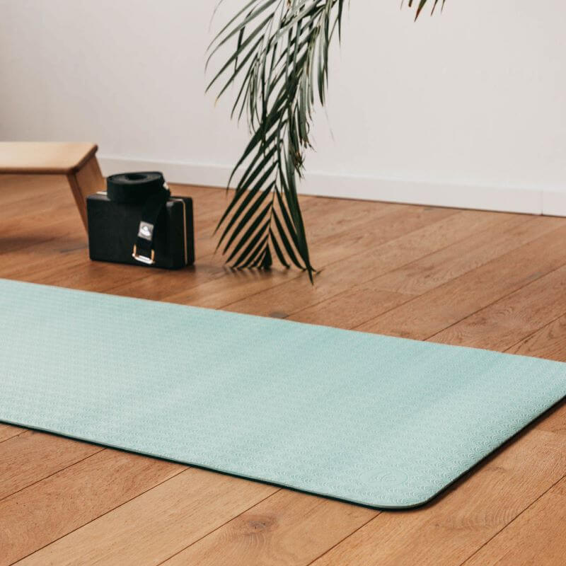 Jógová podložka Bodhi Lotus Pro 6 mm – seledínová