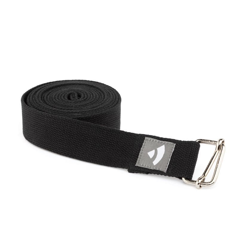 Jógový pás Bodhi Asana belt XL 3 m – černý