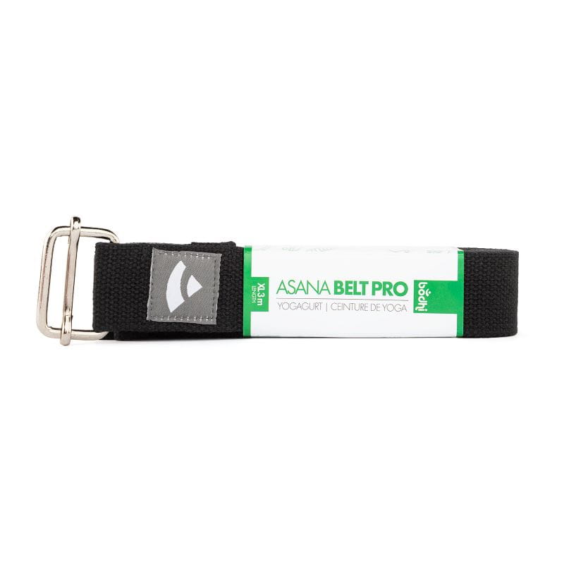 Jógový pás Bodhi Asana belt XL 3 m – černý