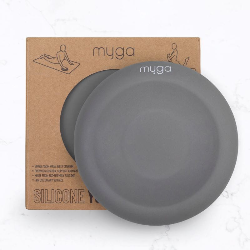 Gelová podložka na jógu Myga Support Pad – šedá