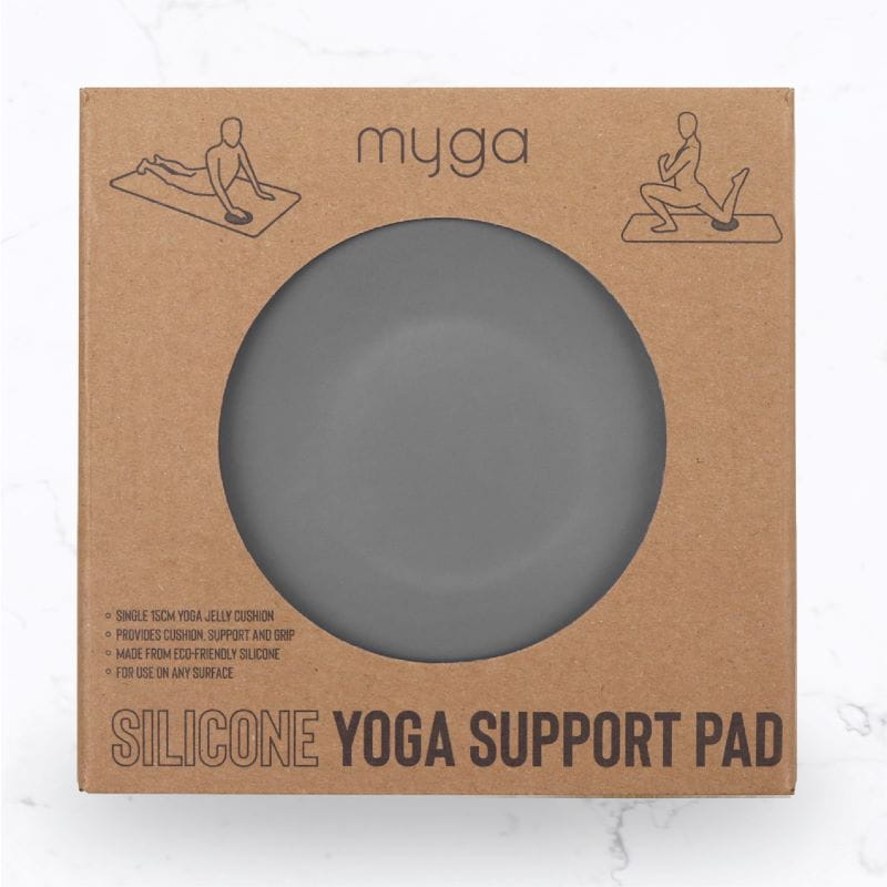 Gelová podložka na jógu Myga Support Pad – šedá