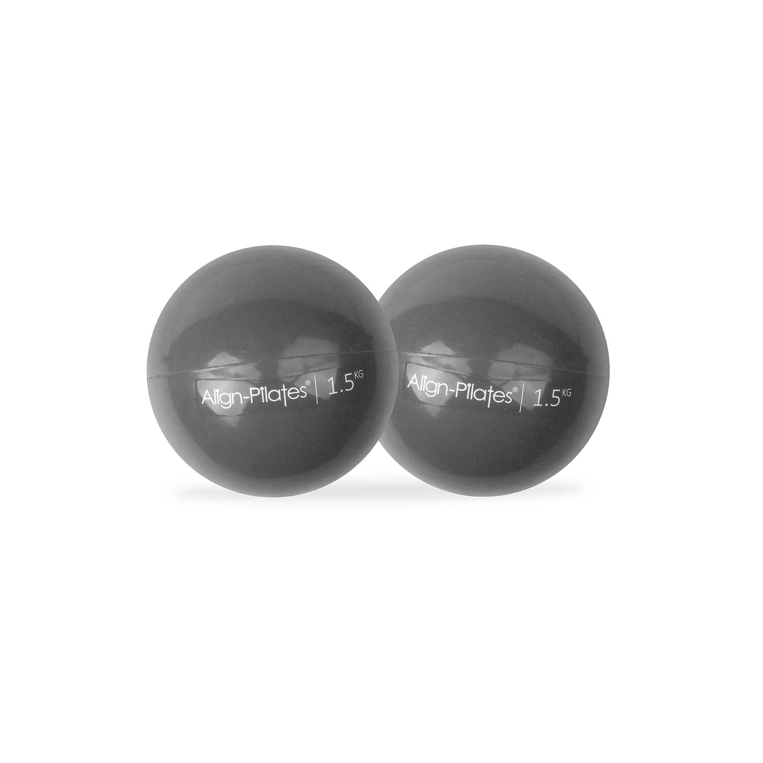 Pilates míčky 2 x 1,5 kg