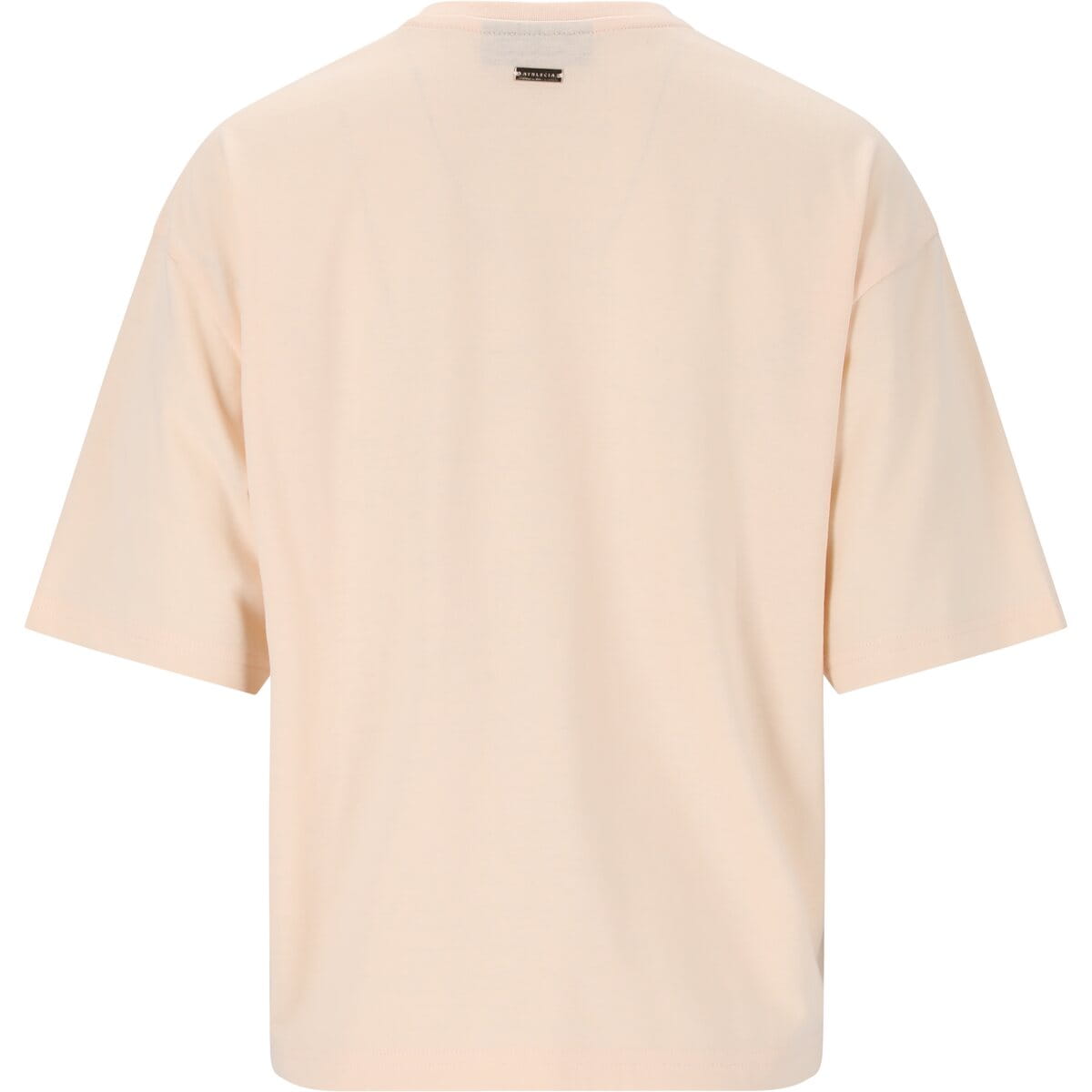 Jógové tričko Athlecia London Oversized – pudrově růžové, velikost 36