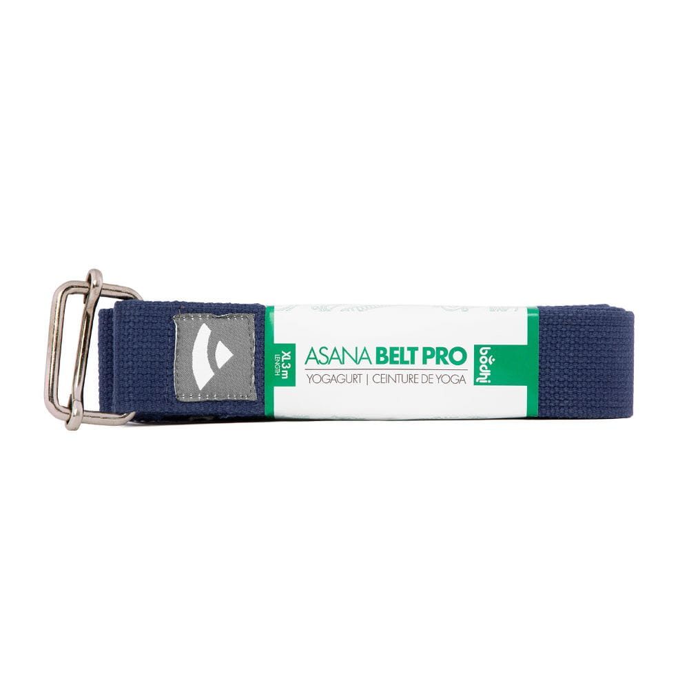 Jógový pás Bodhi Asana belt XL 3 m – tmavě modrý