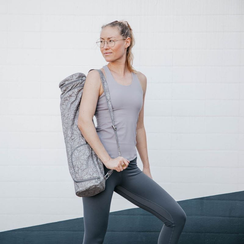 Bavlněná taška na jogamatku Bodhi Asana Bag 70 – tmavě modrá