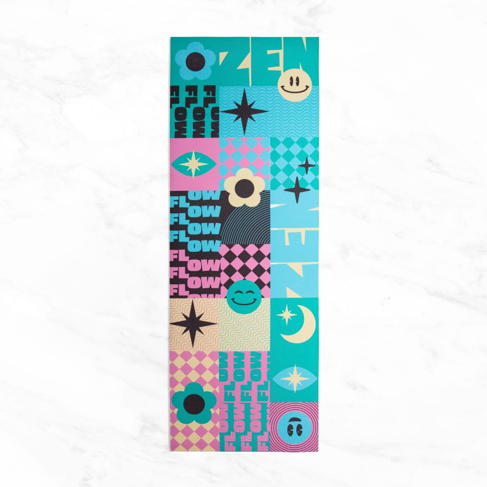 Sada na jógu Spirit Yoga Set: podložka, blok, popruh