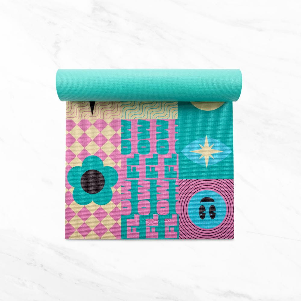 Sada na jógu Spirit Yoga Set: podložka, blok, popruh