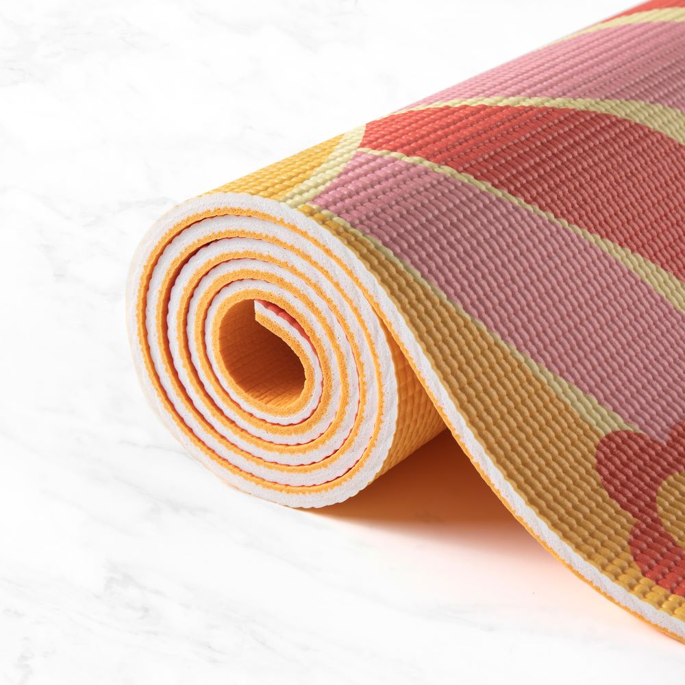 Sada na jógu Groovy Yoga Set: podložka, blok, popruh