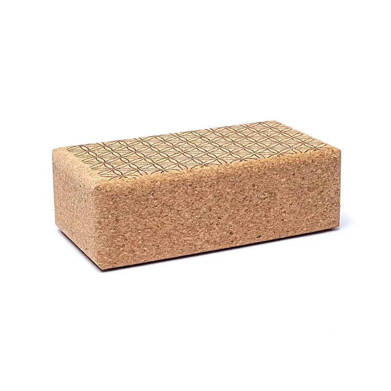 Jógový blok – Květ života 23 × 12 × 7,5 cm