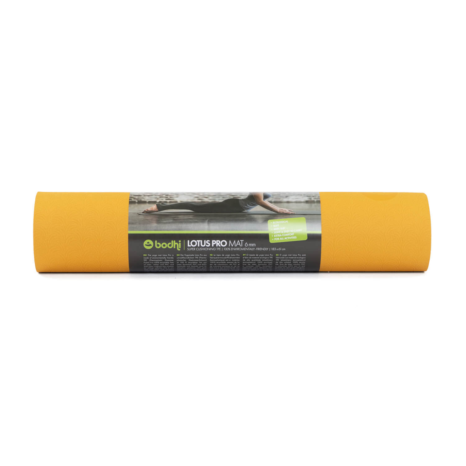 Jógová podložka Bodhi Lotus Pro 6 mm – mango