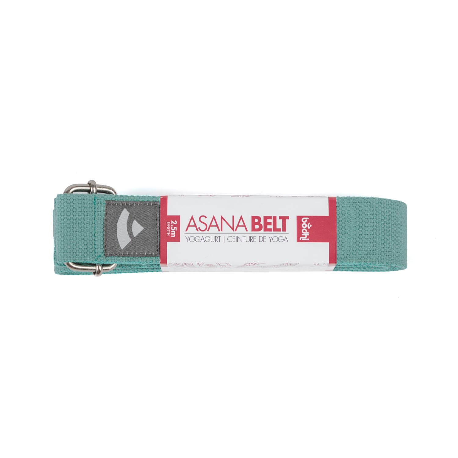 Jógový pás Bodhi Asana belt 2,5 m – modrý