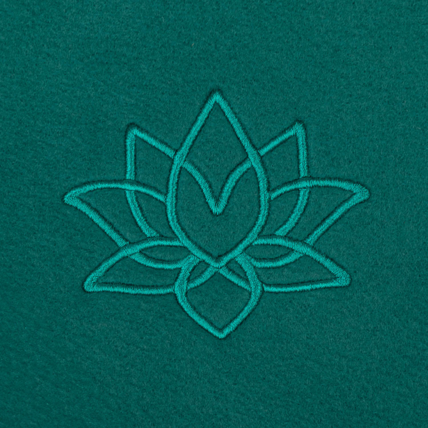 Jógová deka Bodhi Asana – láhevově zelená