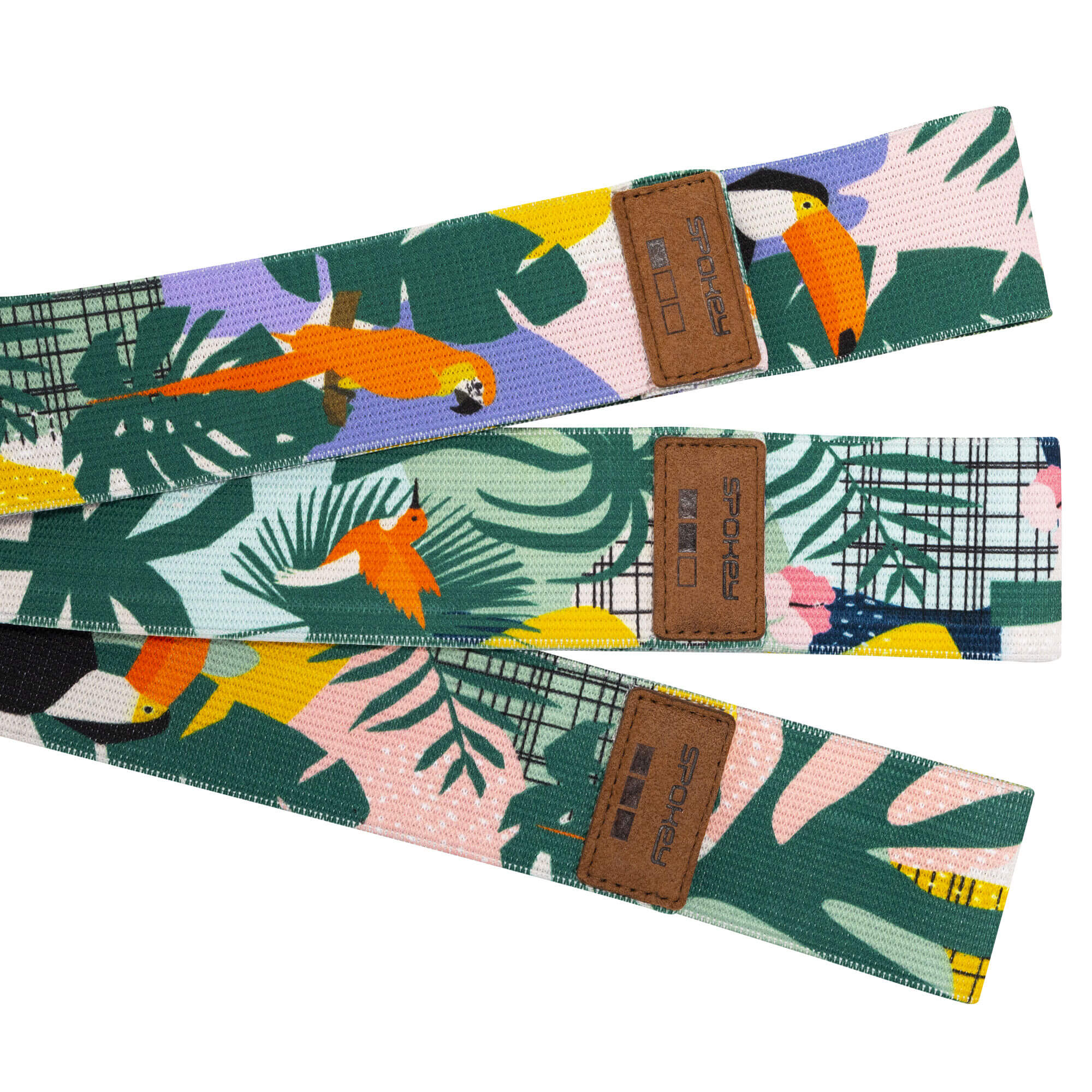 Sada 3 odporových gumových pásů Spokey Home Jungle Set