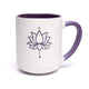 Porcelánový hrnek Lotus Purple