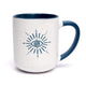 Porcelánový hrnek Eye Blue