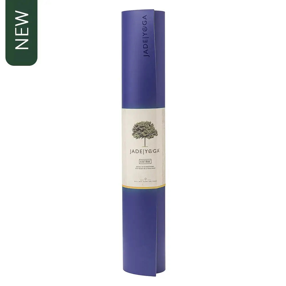 Jógová podložka Jade Yoga Extra 4,5 mm – safírová