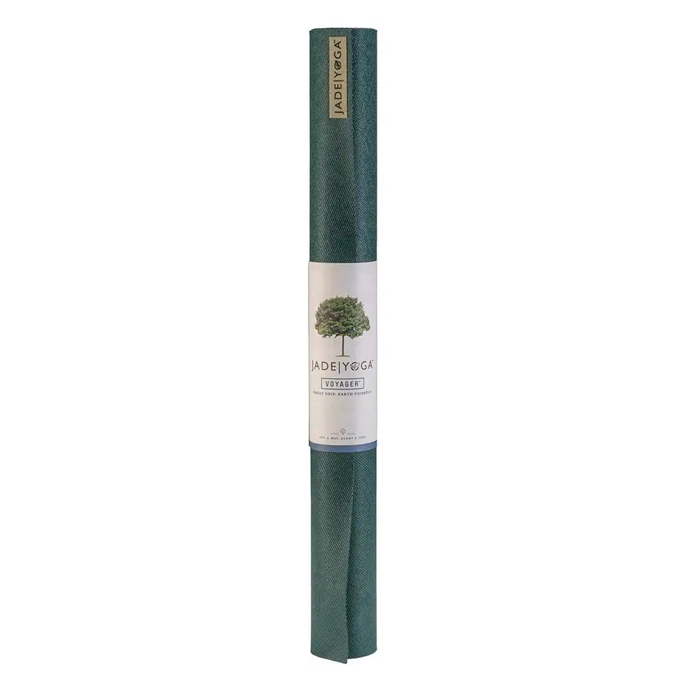 Jógová podložka Jade Yoga Voyager 1,6 mm – láhevově zelená