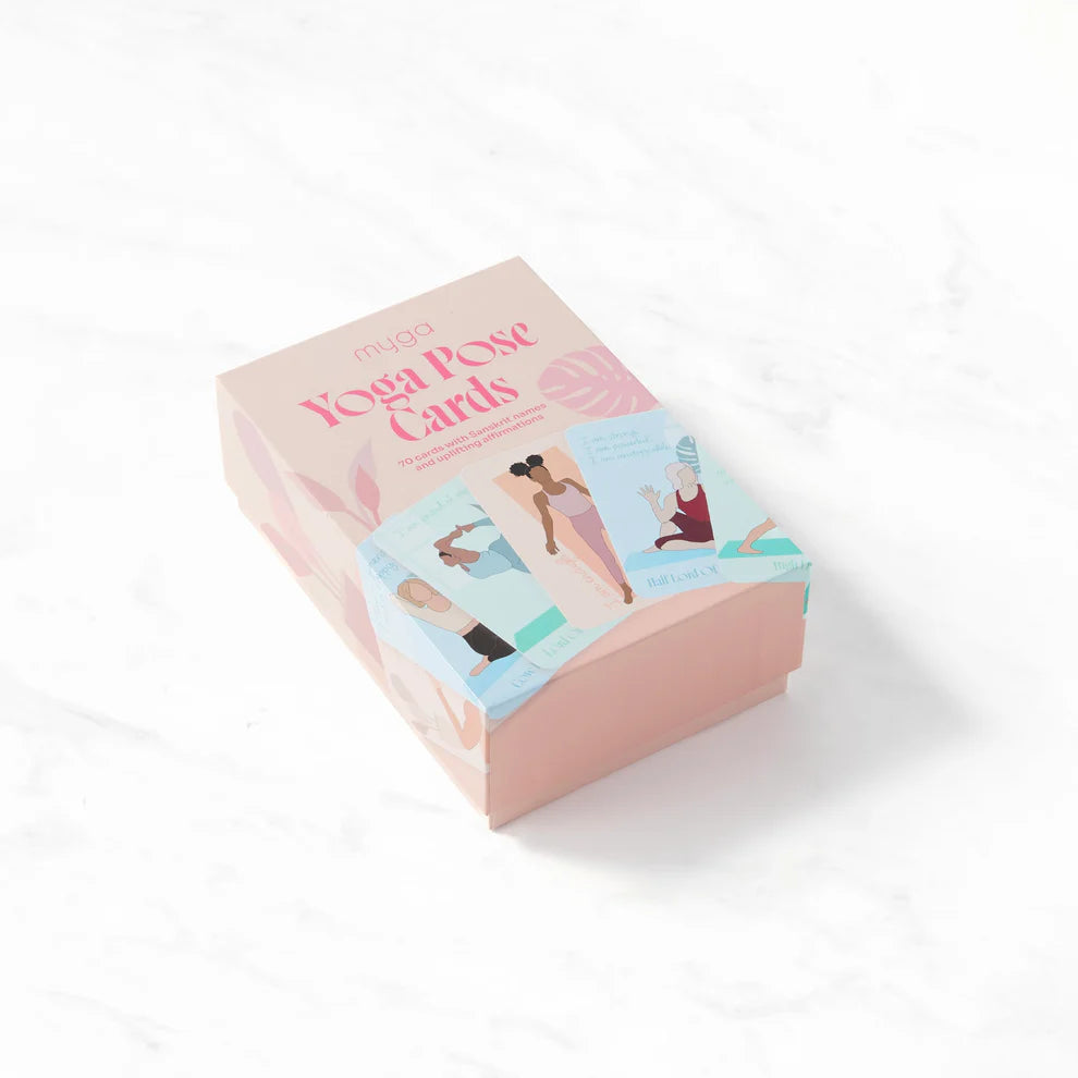 Karty jógových pozic Myga Yoga Pose Cards – 70 karet