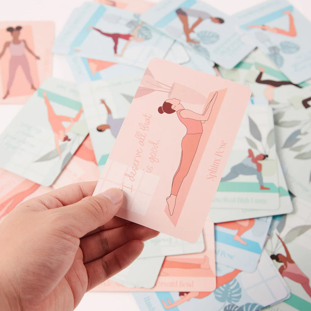 Karty s jógovými pozicemi myga Yoga Pose Cards