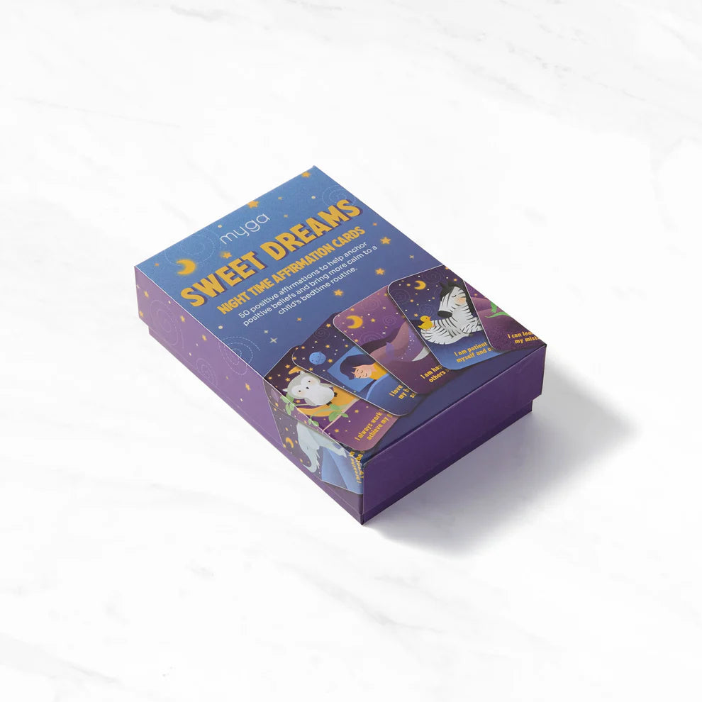 Afirmační karty pro děti Myga Sweet Dreams – nové vydání