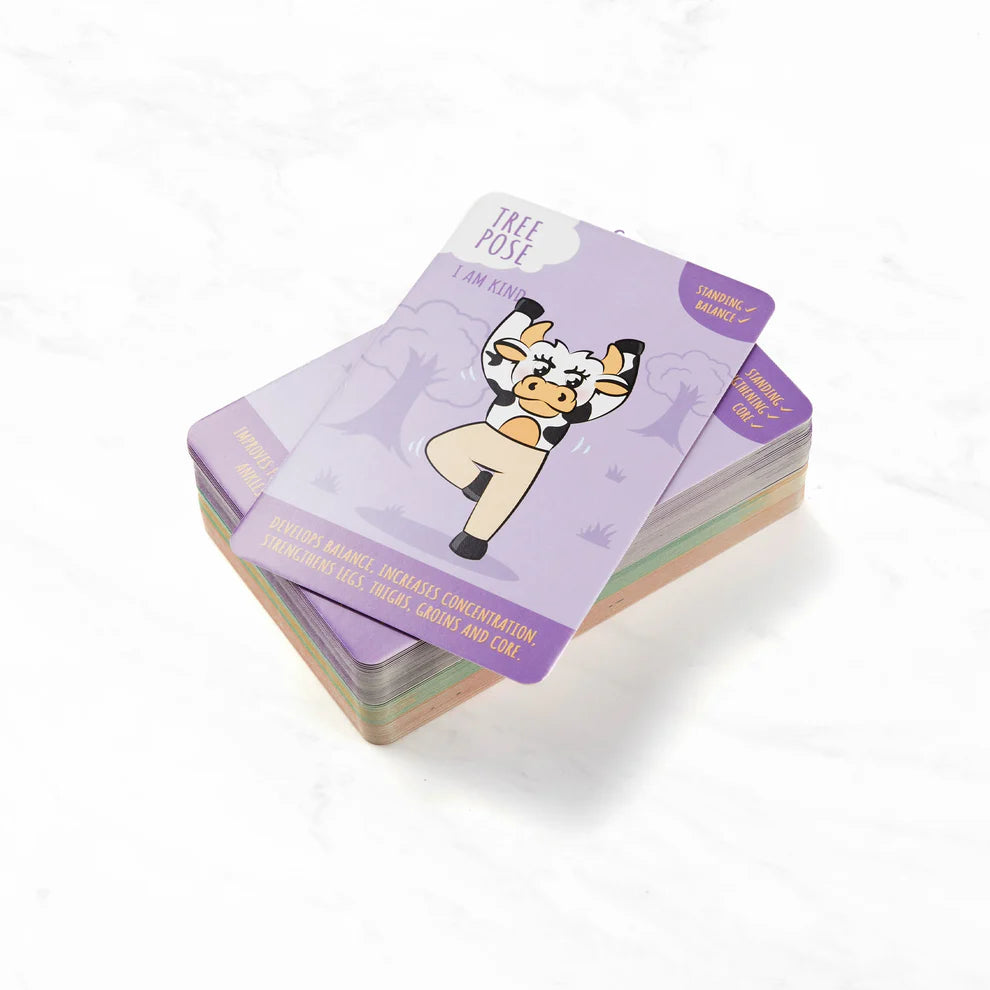 Karty pro jógu pro děti – myga Kids Yoga Cards