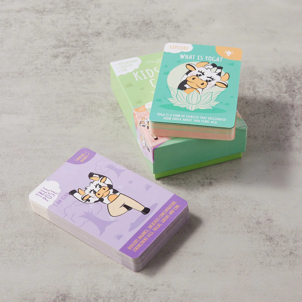 Karty pro jógu pro děti – myga Kids Yoga Cards