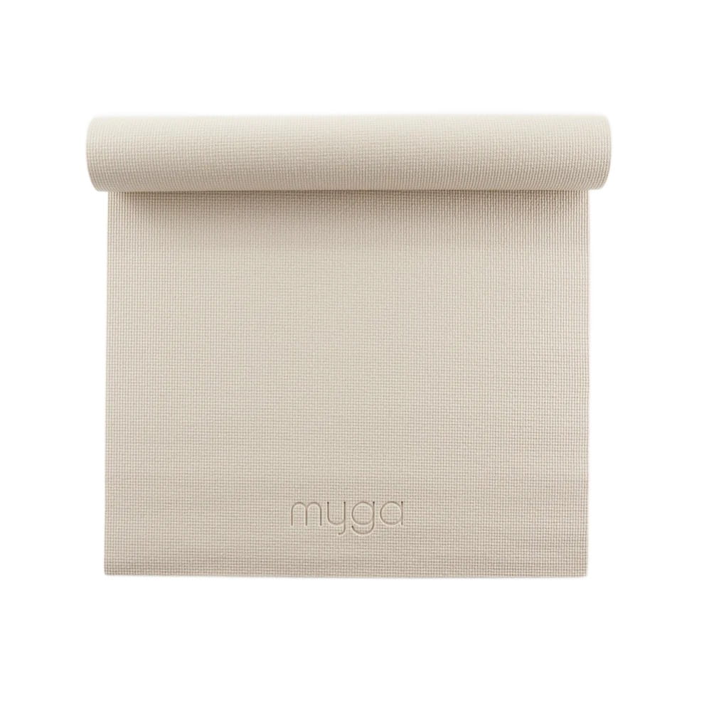 Jógová podložka Myga Entry Level 4 mm – ecru