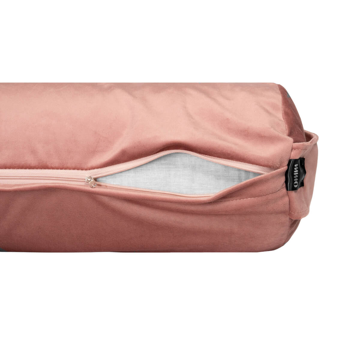Jógový váleček Bolster Omm Yoga – pudrově růžový