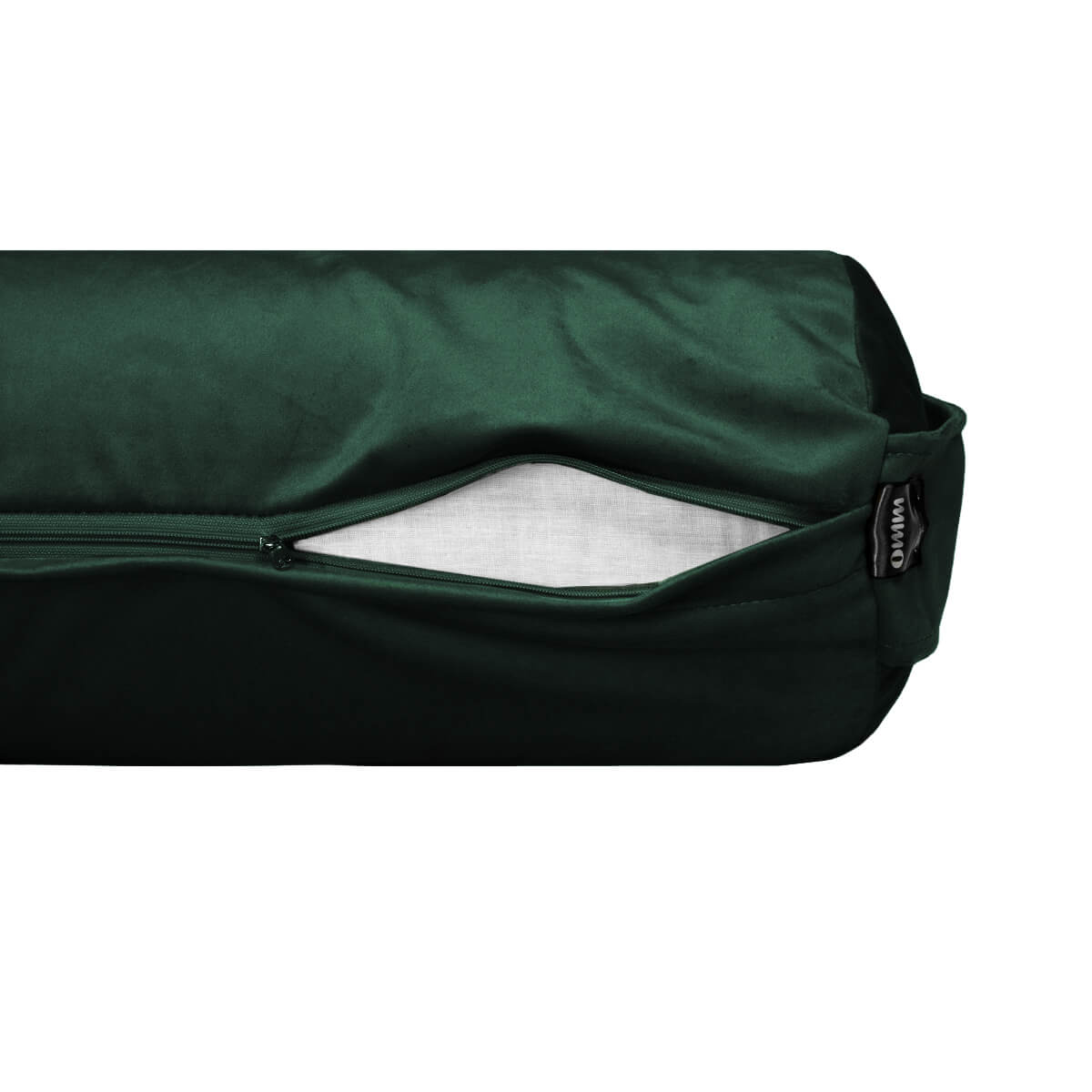 Jógový váleček Bolster Omm Yoga – láhevově zelená
