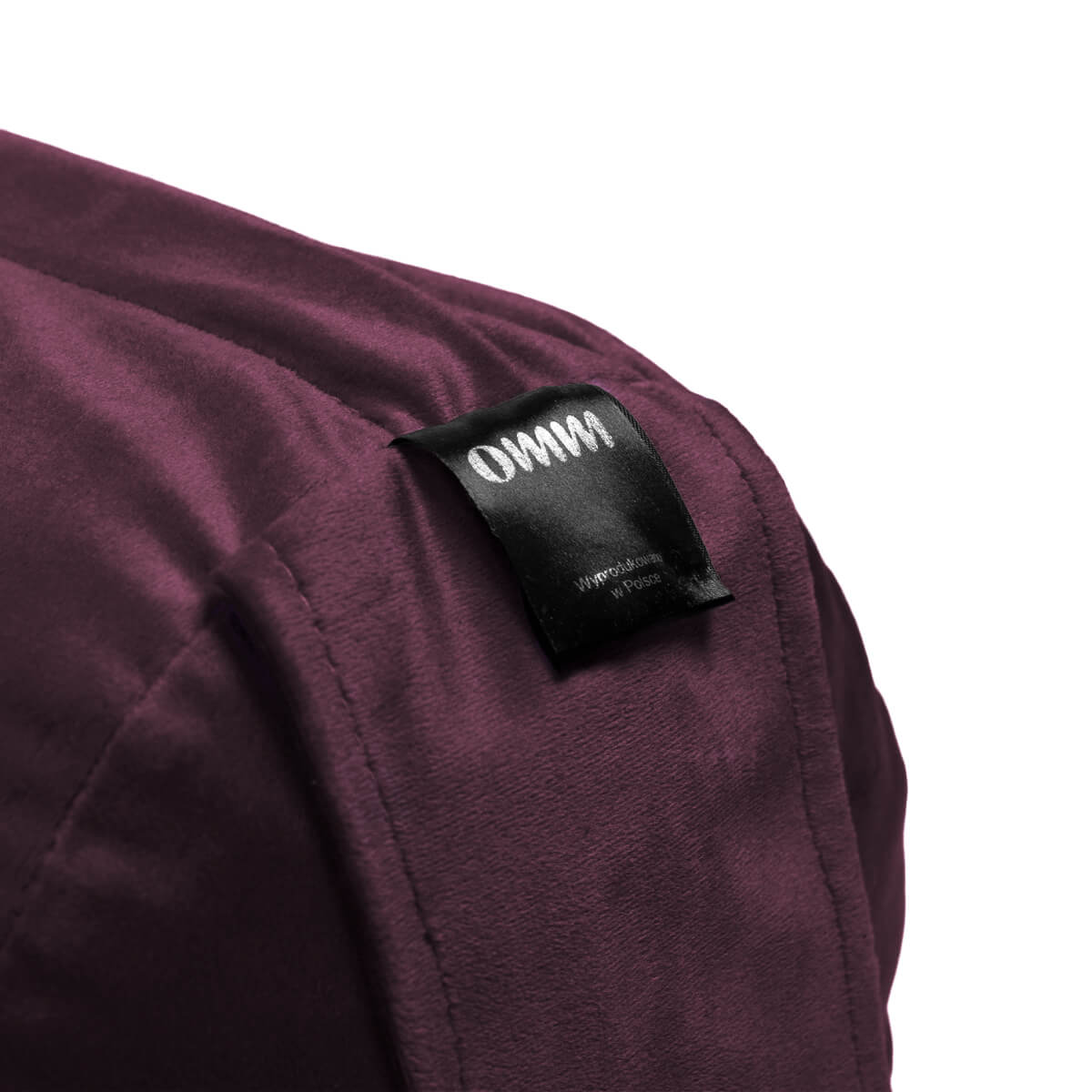 Jógový váleček Bolster Omm Yoga – karmínový
