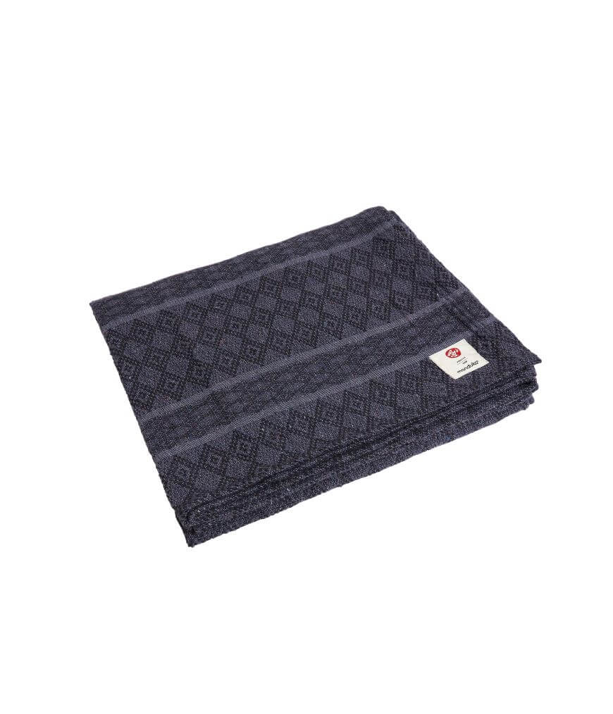 Bavlněná deka na jógu Manduka Cotton Blanket – Thunder