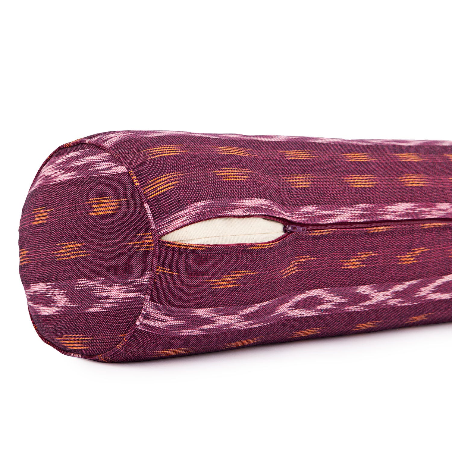 Jógový váleček Bolster značky Bodhi – vínový